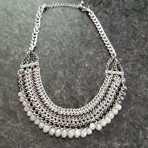 Express Egyptian style layered statement necklace